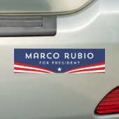 Marco Rubio für Präsidenten Autoaufkleber (Auf Auto)