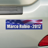 Marco Rubio für Präsidenten Autoaufkleber (Auf Auto)