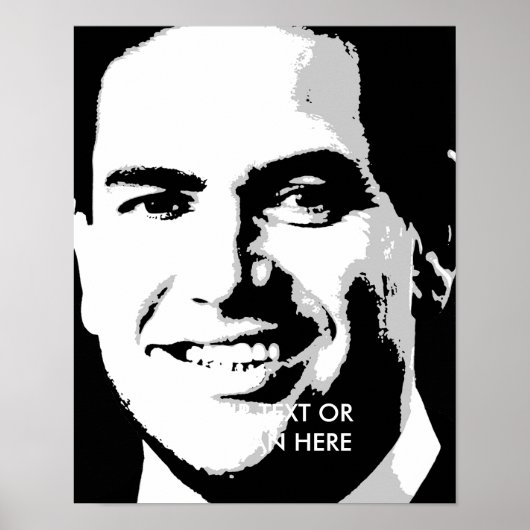 MARCO RUBIO INK ART POSTER (Vorne)