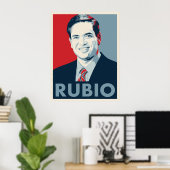 Marco Rubio Poster (Heimbüro)