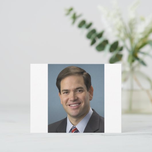 Marco rubio postkarte (Stehend Vorderseite)
