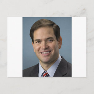 Marco rubio postkarte