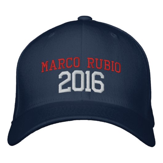 Marco Rubio Präsident 2016 Bestickte Kappe (Vorderseite)