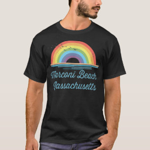 Marconi Beach Massachusetts Souvenir Grafik T-Shirt