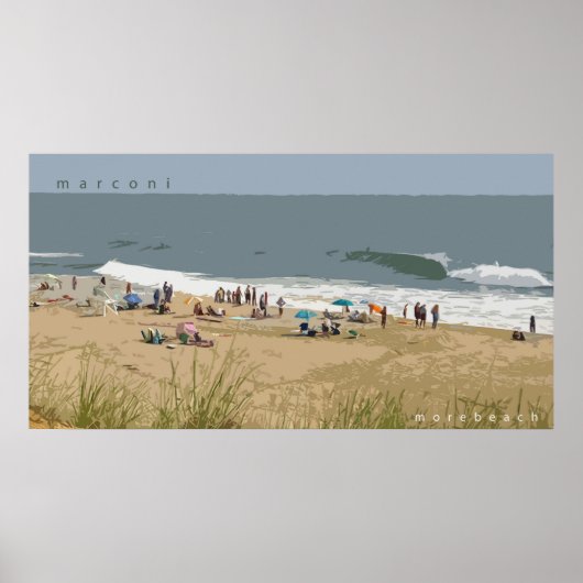 Marconi Beach Poster (Vorne)