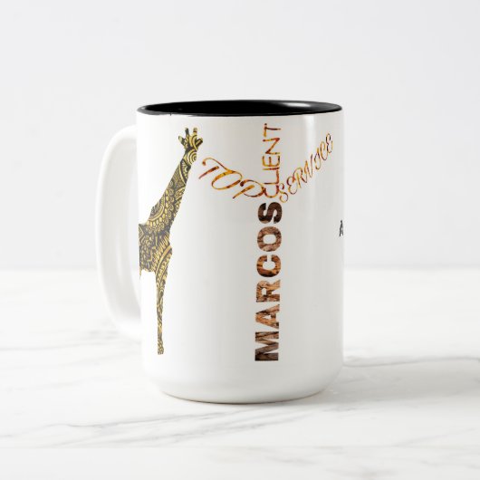 Marcos Zweifarbige Tasse (Vorderseite Links)