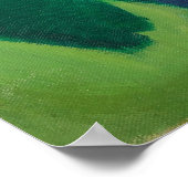 Marc's blaues Pferd Poster (Ecke)