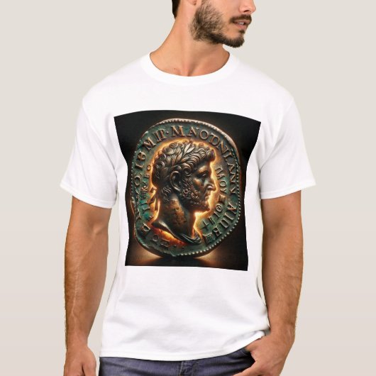 Marcus Aurelius Coin Shirt (Vorderseite)