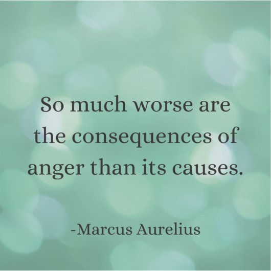 Marcus Aurelius: Erobern Sie Wut, finden Sie inner Aufkleber (Vorderseite)