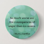 Marcus Aurelius: Erobern Sie Wut, finden Sie inner Button (Vorderseite)