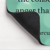 Marcus Aurelius: Erobern Sie Wut, finden Sie inner Mousepad (Ecke)