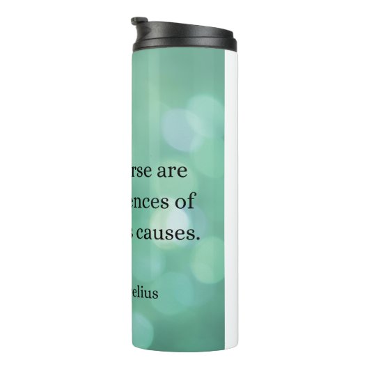 Marcus Aurelius: Erobern Sie Wut, finden Sie inner Thermosbecher (Nach rechts gedreht)