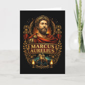 Marcus Aurelius Feiertagskarte (Vorderseite)