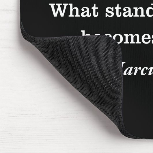 Marcus Aurelius Hemmschuh-Karte Mousepad (Ecke)