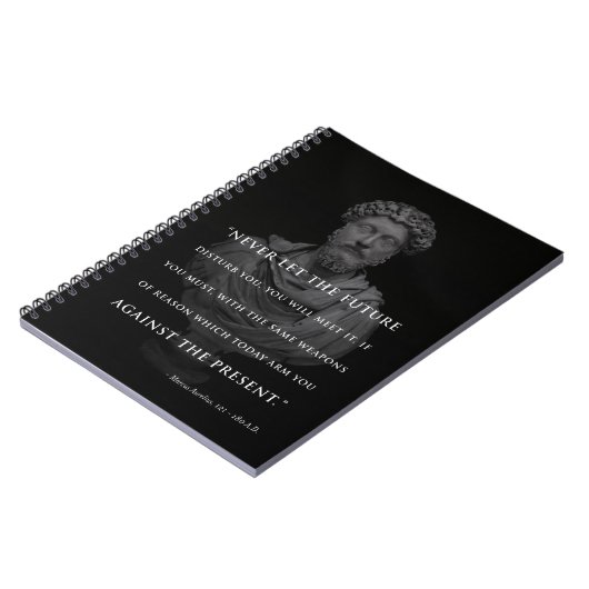 Marcus Aurelius Journal Notizblock (Linke Seite)