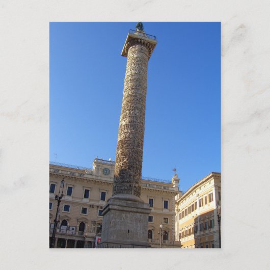 Marcus Aurelius-Kolonne in Rom Postkarte (Vorderseite)