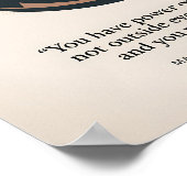 Marcus Aurelius Meditations Zitat Illustrationskun Poster (Ecke)