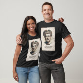 Marcus Aurelius Meditations Zitat Illustrationskun T-Shirt (Unisex)