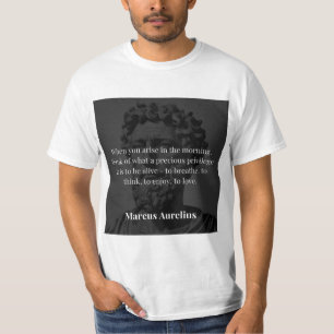 Marcus Aurelius' morgendliche Reflexion T-Shirt