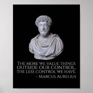 Marcus Aurelius - Philosophie des Motivierend Stoi Poster
