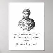 Marcus Aurelius Poster (Vorne)