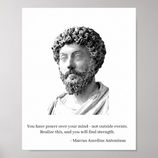 Marcus Aurelius Poster (Vorne)