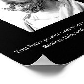 Marcus Aurelius Poster - Schwarz/Weiß (Ecke)