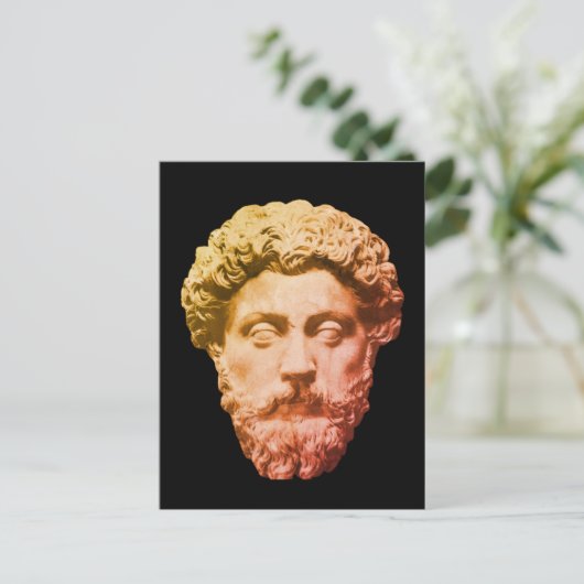 Marcus Aurelius Postkarte (Stehend Vorderseite)