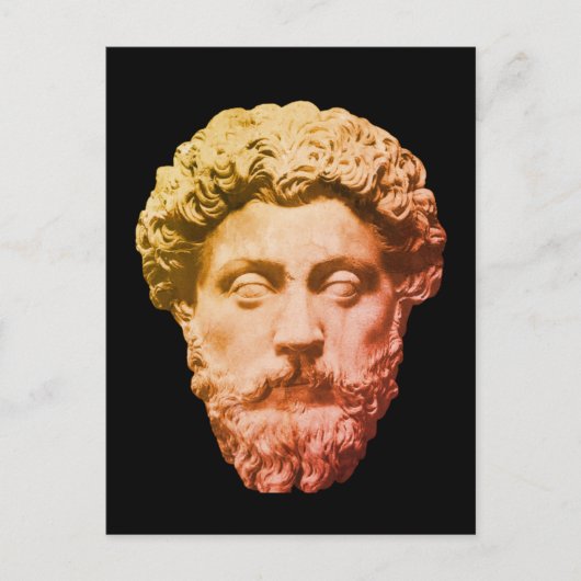 Marcus Aurelius Postkarte (Vorderseite)