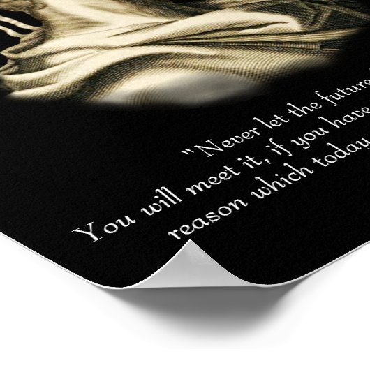 Marcus Aurelius Quote Poster (Ecke)