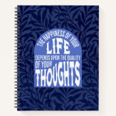 Marcus Aurelius Quote Stoic Journaling Notebook Notizblock (Vorderseite)