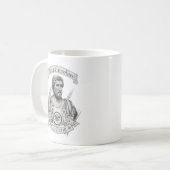 Marcus Aurelius Roman Kaiser Kaffeetasse (Vorderseite Links)