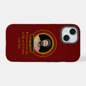 Marcus Aurelius' Schauspiel iPhone 15 Hülle (Rückseite (Horizontal))