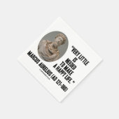 Marcus Aurelius sehr wenig gebraucht machen glückl Serviette (Ecke)