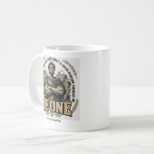 Marcus Aurelius 'Sei Einer' Zitat  Kaffeetasse (Vorderseite Links)
