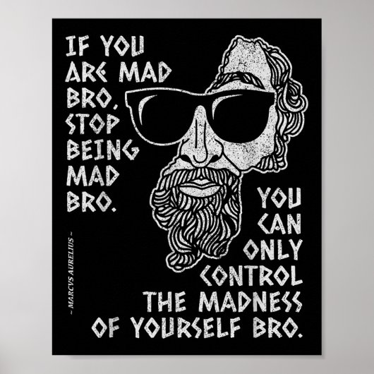 Marcus Aurelius Stoic Philosopher Ancient Roman Jo Poster (Vorne)