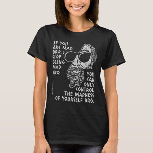 Marcus Aurelius Stoic Philosopher Ancient Roman Jo T-Shirt (Vorderseite)