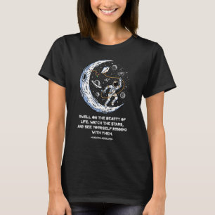 Marcus Aurelius Stoic Quote Life ist schön T-Shirt