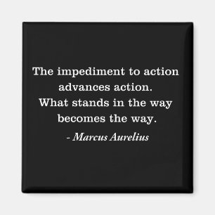 Marcus Aurelius Stoic Quote Magnet
