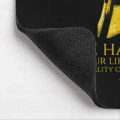 Marcus Aurelius Stoic Zitat über Glück - Roman Ph Mousepad (Ecke)