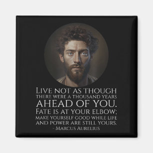 Marcus Aurelius Stoicism - Roman Stoic Philosophy Magnet