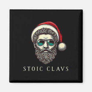 Marcus Aurelius Stoiker Weihnachtsmann Stoizismus  Magnet