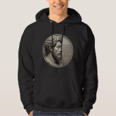 Marcus Aurelius Stoiker Zitat Hoodie (Vorderseite)