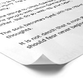 Marcus Aurelius Stoische Meditationen. Die Weishei Poster (Ecke)