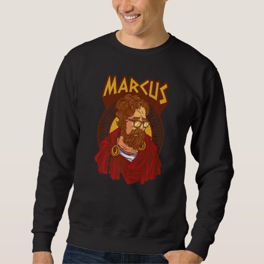 Marcus Aurelius Sweatshirt (Vorderseite)