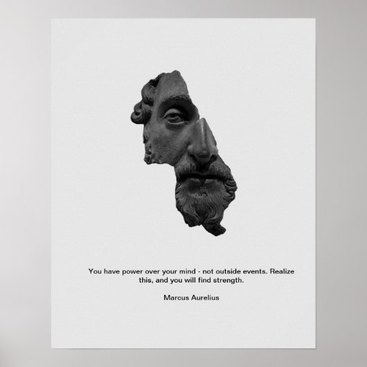 Marcus Aurelius T Shirt Poster (Vorne)