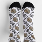 Marcus Aurelius Universum Lebensgedanken Zitat Socken (Oben)