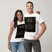 Marcus Aurelius Wahrheit: Leben gestalten T-Shirt (Unisex)