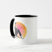 Marcus Baker Retro-Vibe 90er Coffee Mug Tasse (Vorderseite Links)