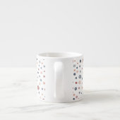 Marcus Confetti Wassercolor Dots Espresso Tasse (Rückseite)